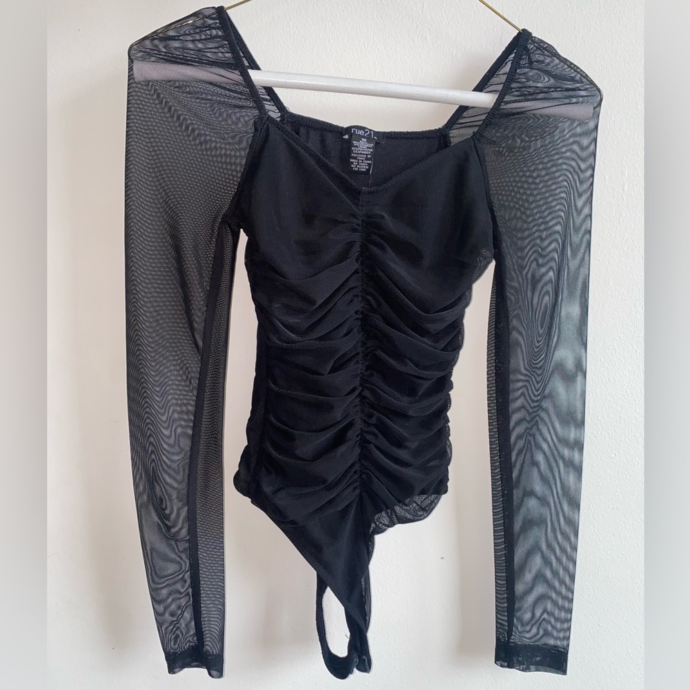 Black XS Rue21 Bodysuit